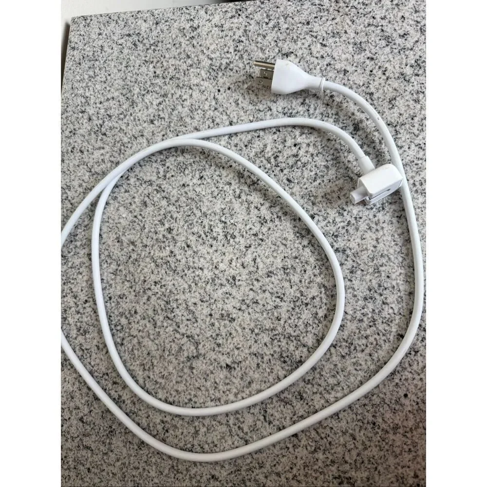 Apple Power Adapter Extension Cord 6.5 ft Genuine OEM MacBook MacBook Pro MacBoo